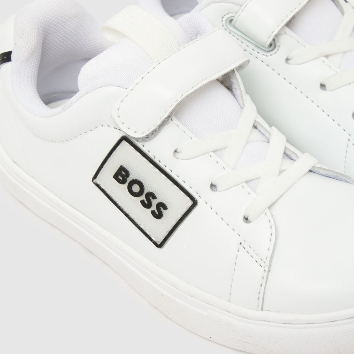 BOSS Court 1V Boys Toddler in White BOSS Court 1V 4