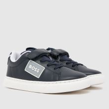 BOSS Court 1V Boys Toddler in Navy BOSS Court 1V,2 of 4