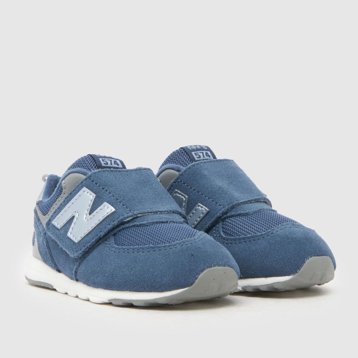 New Balance 574 V Boys Toddler in Navy & Pl Blue New Balance 574 V 1