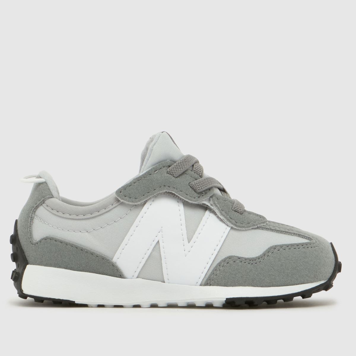 New Balance Grey 327 Boys Toddler Trainers, Size: 7 (EU 24)