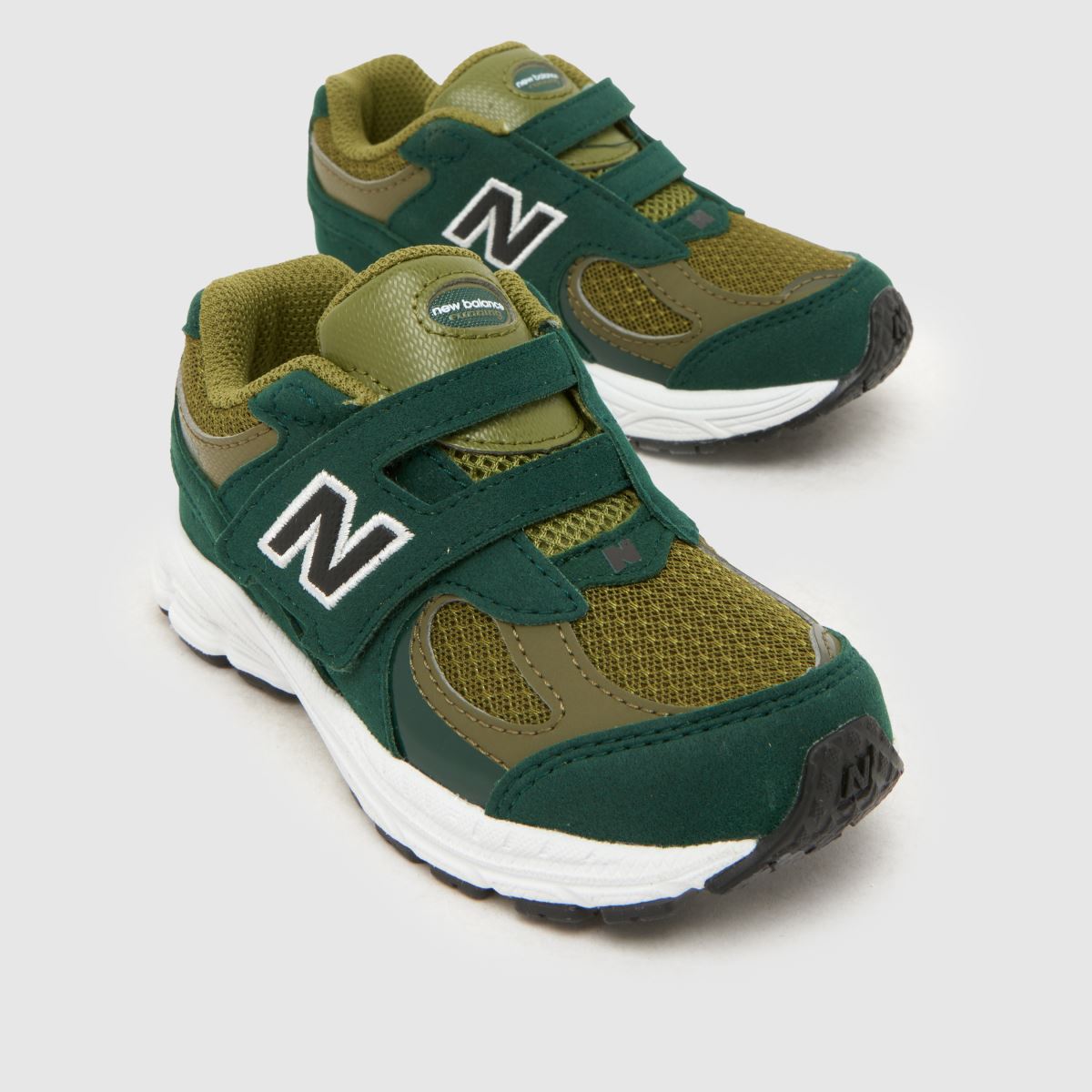 New Balance 2002 Boys Toddler in Green Multi New Balance 2002 4