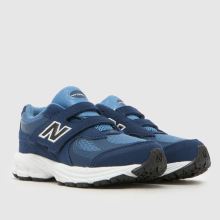 New Balance 2002 Boys Toddler in Navy New Balance 2002,2 of 4