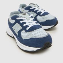 New Balance 2010 Boys Toddler in Grey & Navy New Balance 2010,3 of 4