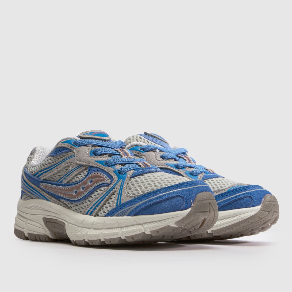 Saucony Grid Legacy Boys Toddler in Stone Multi Saucony Grid Legacy 1