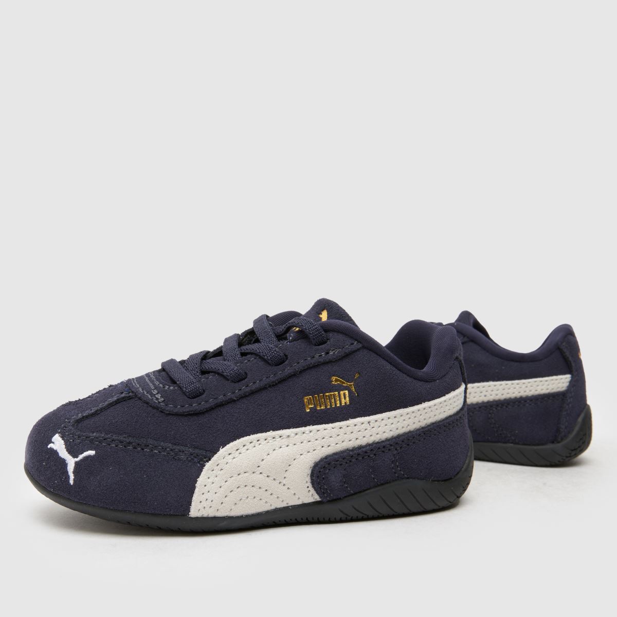Kinder PUMA Marineblau-weiß Speedcat Sneaker PUMA Speedcat 7