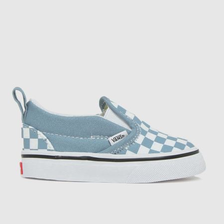 vans slip on blue