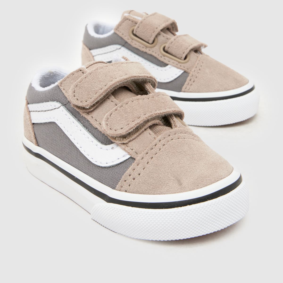 Vans Old Skool V Boys Toddler in Grey Multi Vans Old Skool V 4
