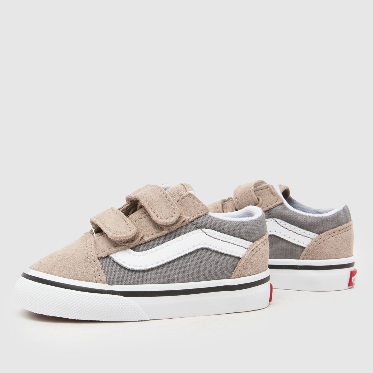 Vans Old Skool V Boys Toddler in Grey Multi Vans Old Skool V 7