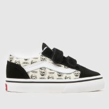Vans Old Skool V Boys Toddler in Black & White Vans Old Skool V,1 of 4