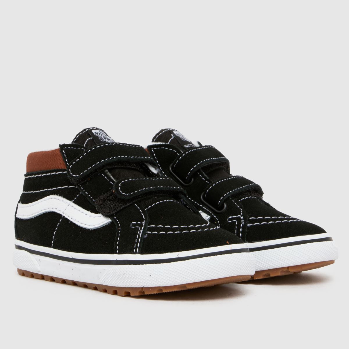 Vans MTE Sk8-Mid Reissue V Boys Toddler in Black & Brown Vans MTE Sk8-Mid Reissue V 1