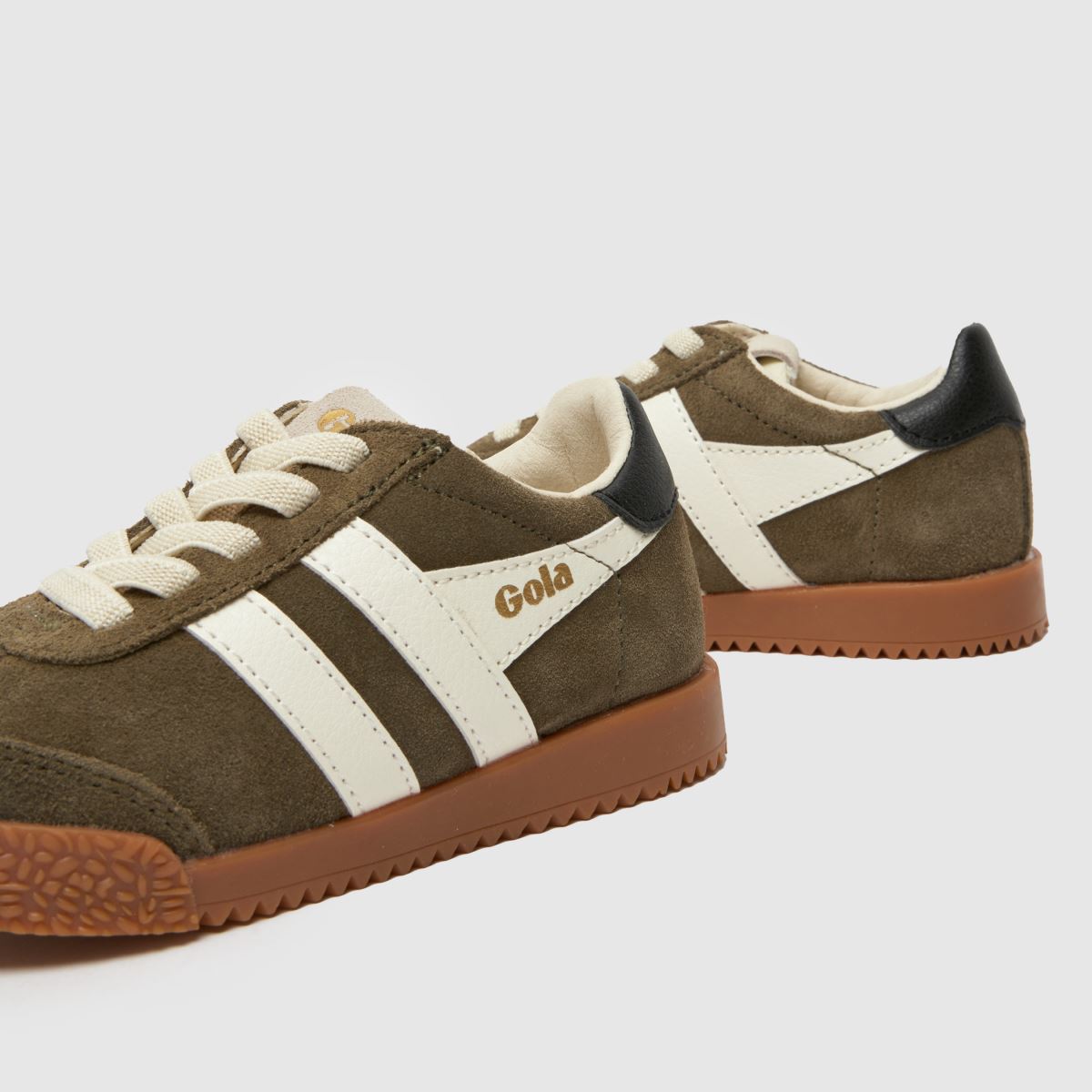 Kinder Gola Khaki Elan Sneaker Gola Elan 7