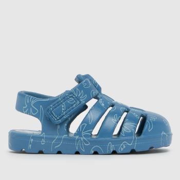 JUJU JELLIES Blue Dino Print Cherub Boys Toddler