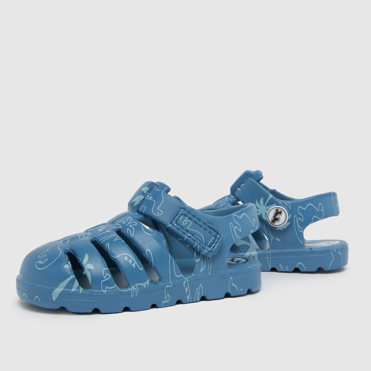 JUJU JELLIES Dino Print Cherub Boys Toddler in Blue JUJU JELLIES Dino Print Cherub 7
