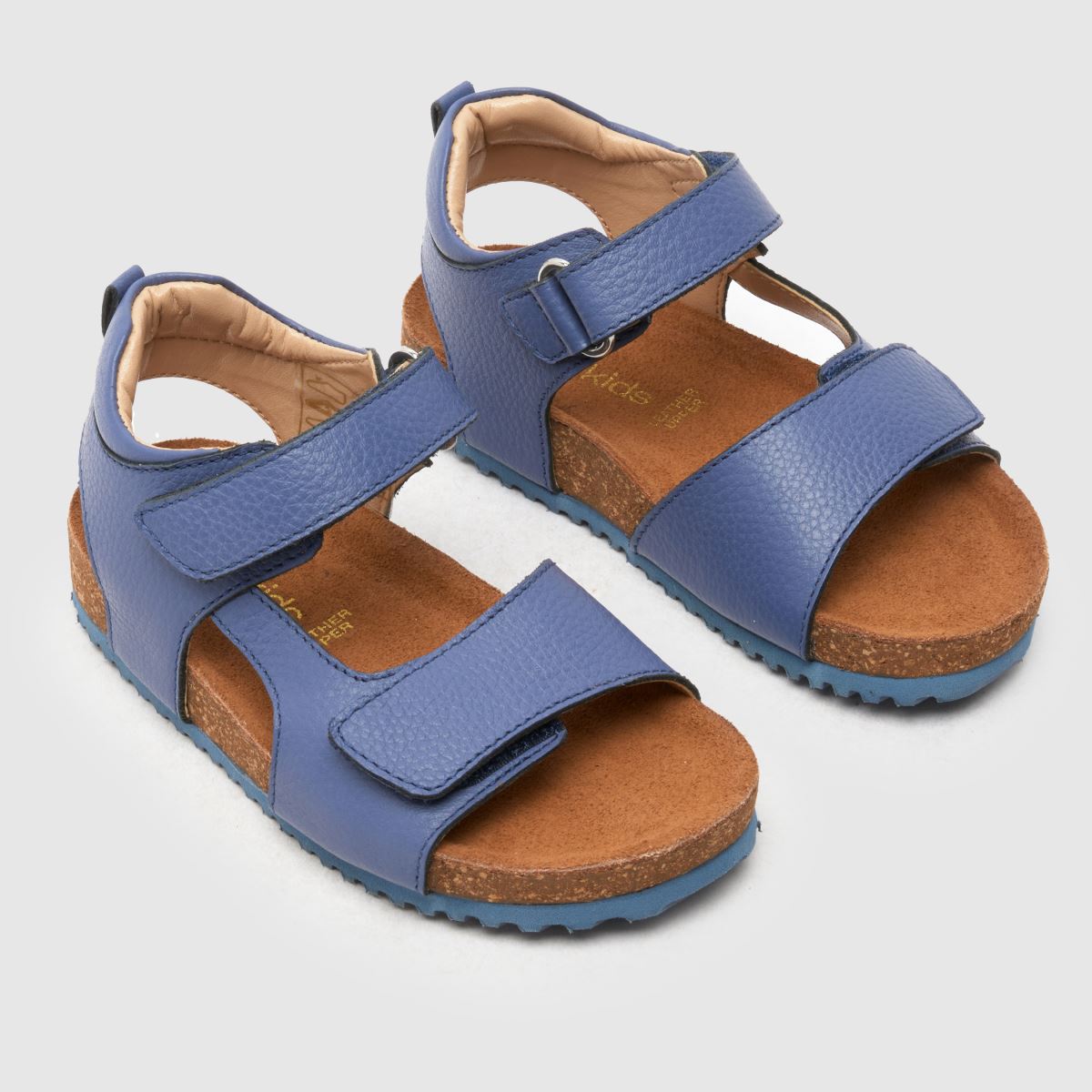 Kinder schuh Blau Tiggy Footbed Sneaker schuh Tiggy Footbed 4