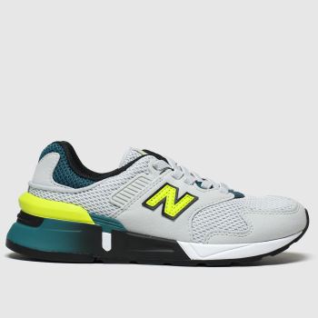 New balance grey & lime 997 trainers junior New balance grey & lime 997 trainers junior