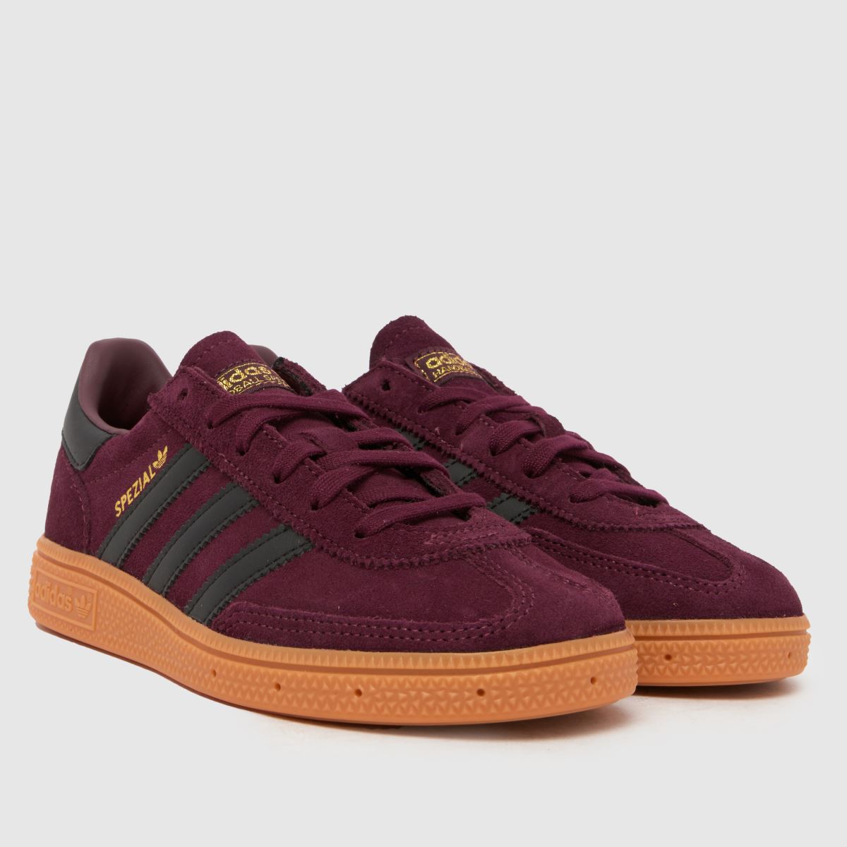 adidas Handball Spezial Boys Junior in Burgundy adidas Handball Spezial 1