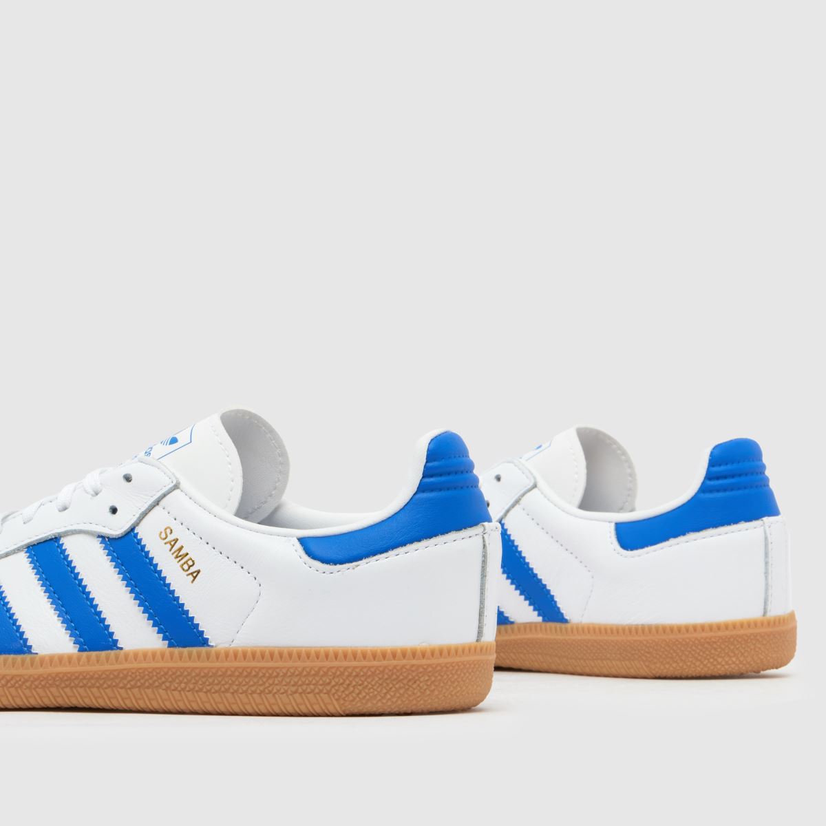 adidas Samba OG Boys Junior in White & Blue adidas Samba OG 7