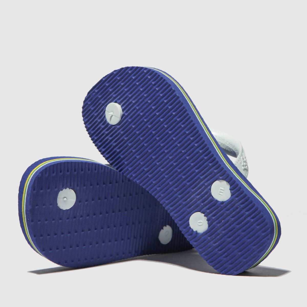 Havaianas Brasil Logo Boys Junior in Blue Havaianas Brasil Logo 7