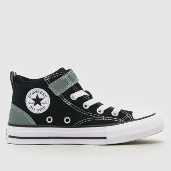 Converse Black & Grey All Star Malden Street Boys Junior