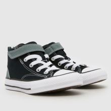 Converse All Star Malden Street Boys Junior in Black & Grey Converse All Star Malden Street,2 of 4
