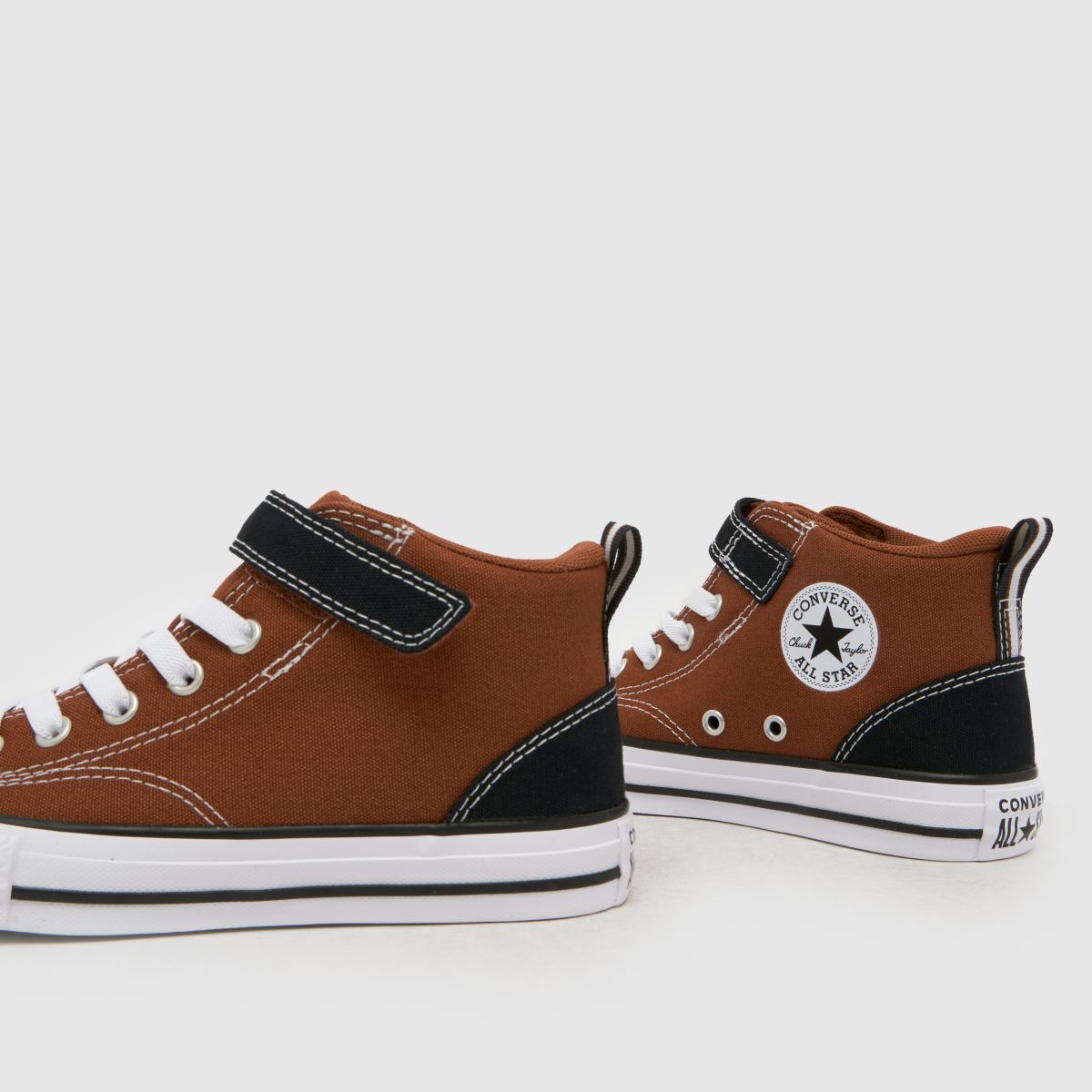 Converse All Star Malden Street Boys Junior in Brown & Black Converse All Star Malden Street 7