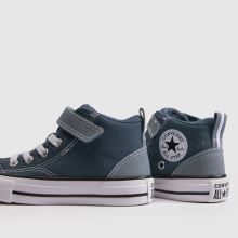 Converse All Star Malden Street Boys Junior in Navy & White Converse All Star Malden Street,4 of 4