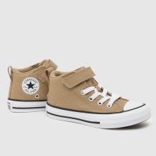 Converse All Star Malden Street Boys Junior in Beige Converse All Star Malden Street,3 of 4