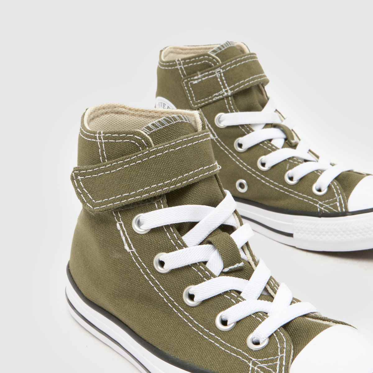 Converse All Star Hi 1V Boys Junior in Khaki Converse All Star Hi 1V 4