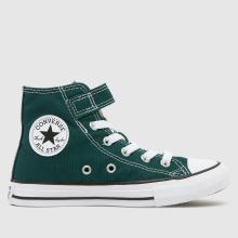 Converse All Star Hi 1V Boys Junior in Turquoise Converse All Star Hi 1V,1 of 4