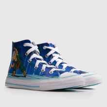 Converse All Star Hi Dragonball Boys Junior in Blue Multi Converse All Star Hi Dragonball,2 of 4