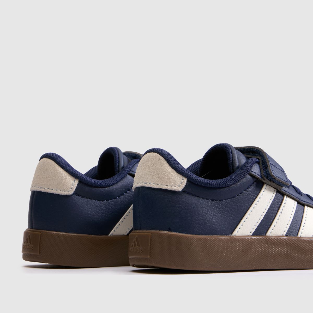 adidas VL Court Boys Junior in Navy & Stone adidas VL Court 7