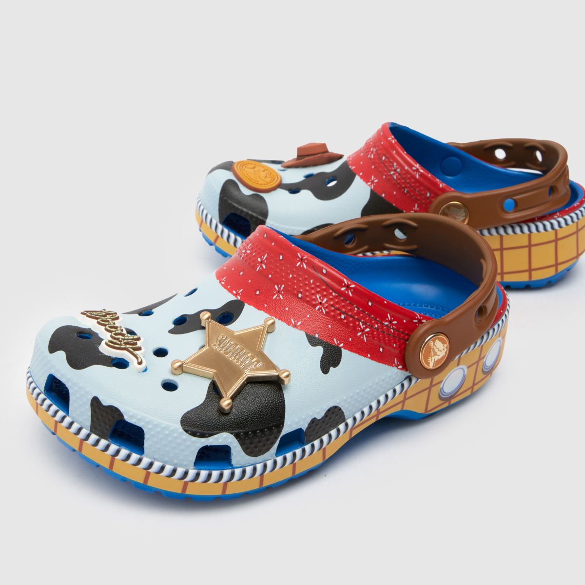 Crocs Classic Toy Story Woody Clog Boys Junior in Multi Crocs Classic Toy Story Woody Clog 7