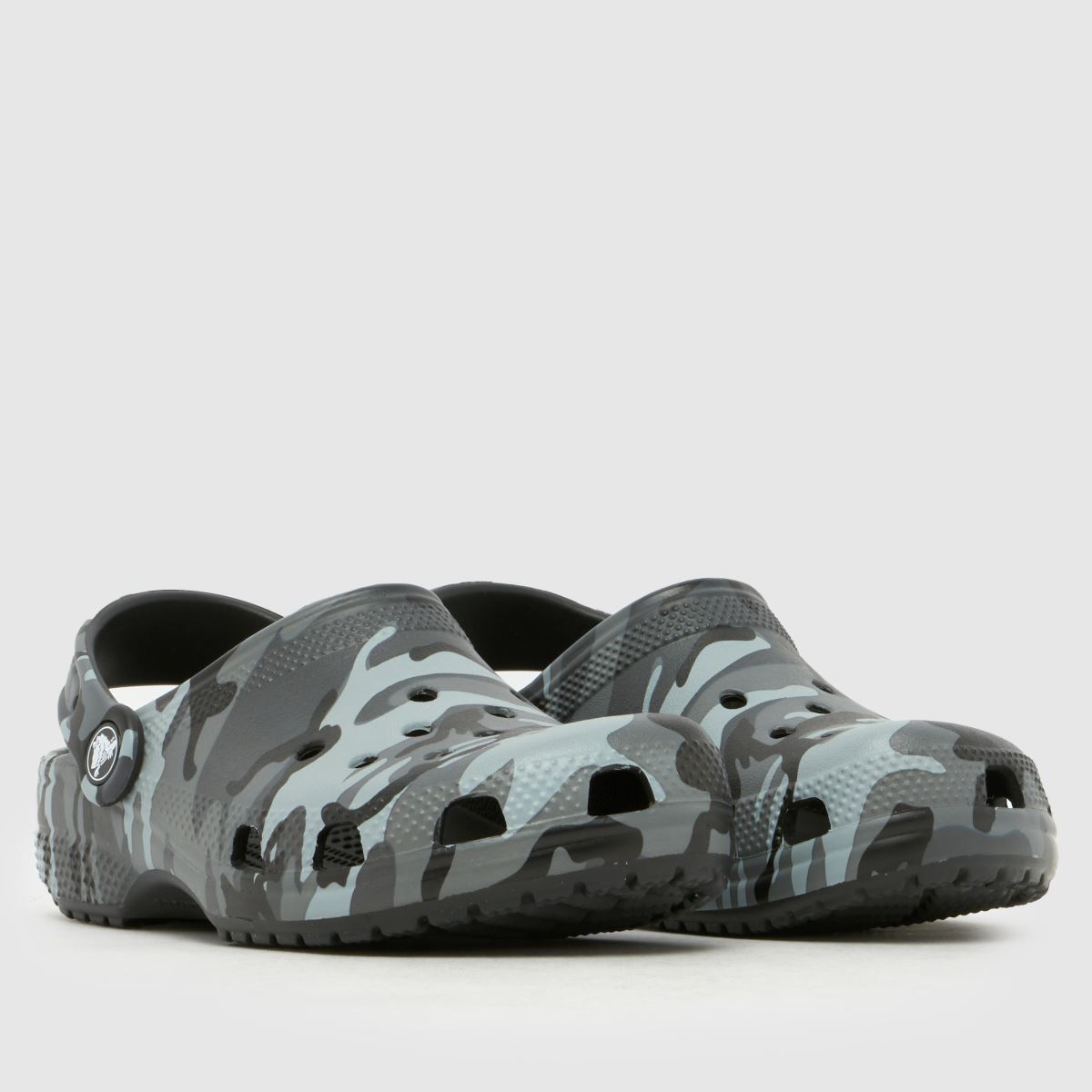 Crocs Classic Clog Boys Junior in Black Multi Crocs Classic Clog 1