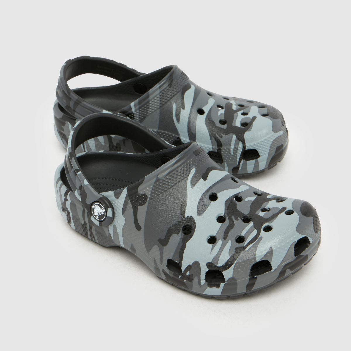 Crocs Classic Clog Boys Junior in Black Multi Crocs Classic Clog 4