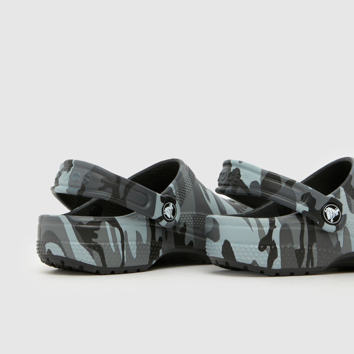 Crocs Classic Clog Boys Junior in Black Multi Crocs Classic Clog 7