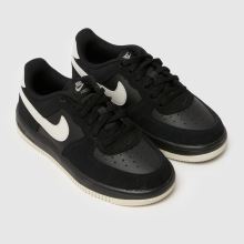 Nike Force 1 Low LV8 2 Boys Junior in Black Nike Force 1 Low LV8 2,3 of 4