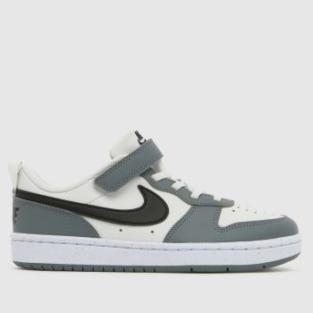 Nike Grey Multi Court Borough Low Boys Junior