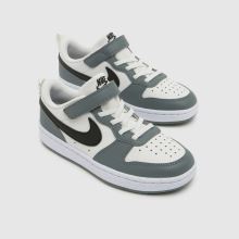 Nike Court Borough Low Boys Junior in Grey Multi Nike Court Borough Low,3 of 4