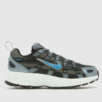 Nike Grey Multi P-6000 Boys Junior