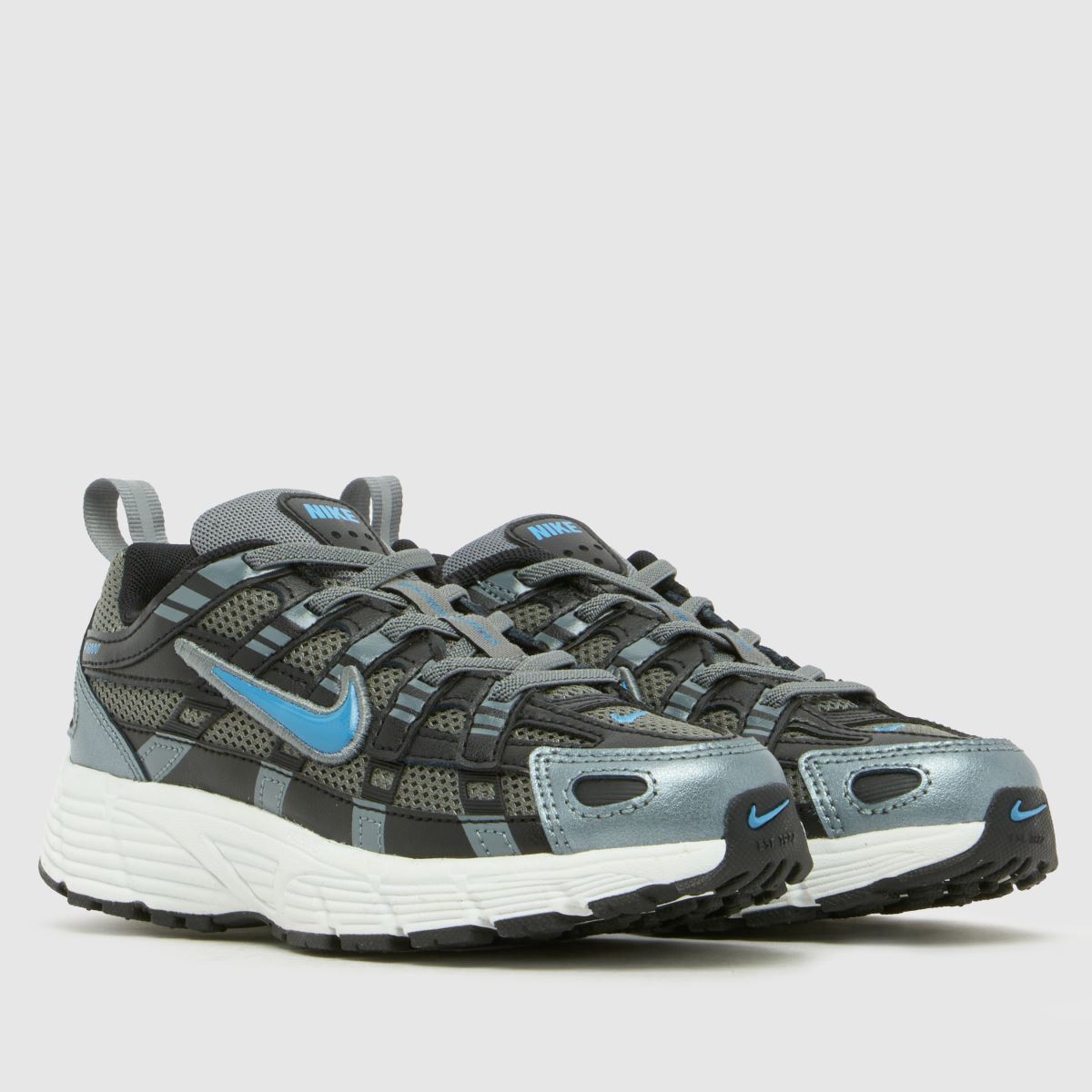 Nike P-6000 Boys Junior in Grey Multi Nike P-6000 1