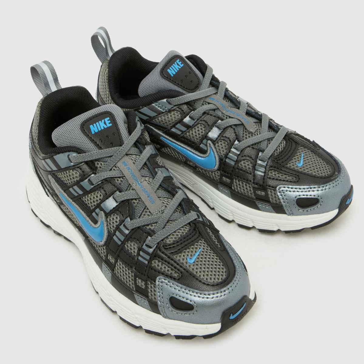 Nike P-6000 Boys Junior in Grey Multi Nike P-6000 4