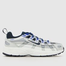 Nike P-6000 Boys Junior in Grey & Navy Nike P-6000,1 of 4