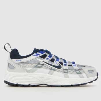 Nike Grey & Navy P-6000 Boys Junior