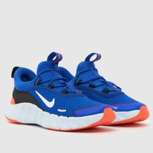 Nike Free Ride Boys Junior in Blue Nike Free Ride,2 of 4
