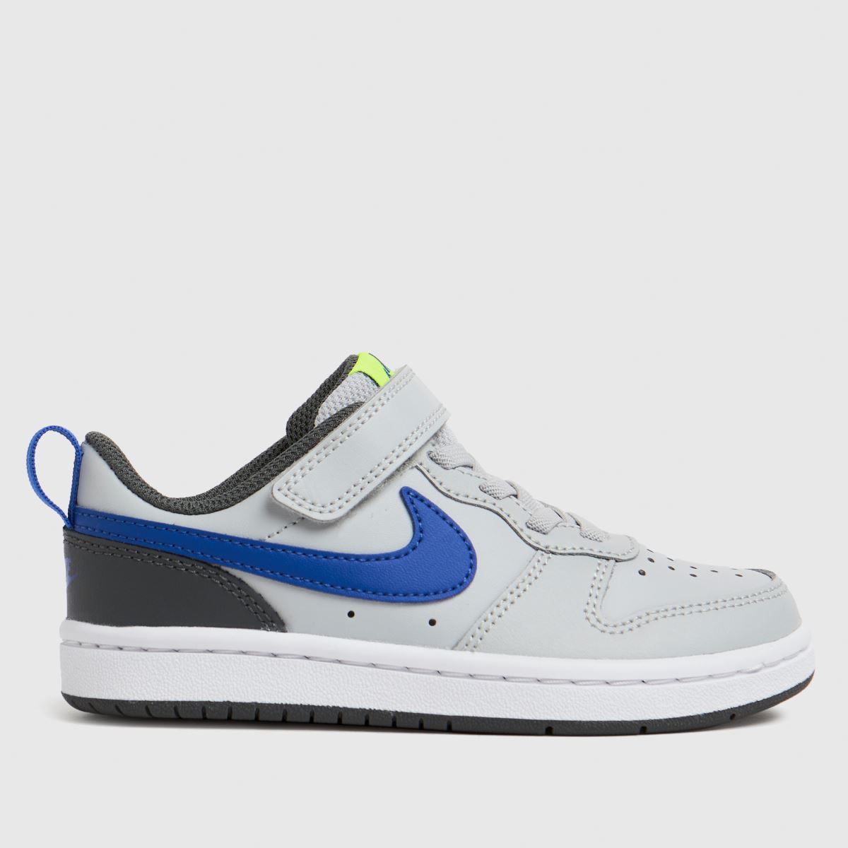 navy nike trainers junior