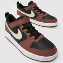 Nike Court Borough Low Boys Junior in Multi Nike Court Borough Low,3 of 4