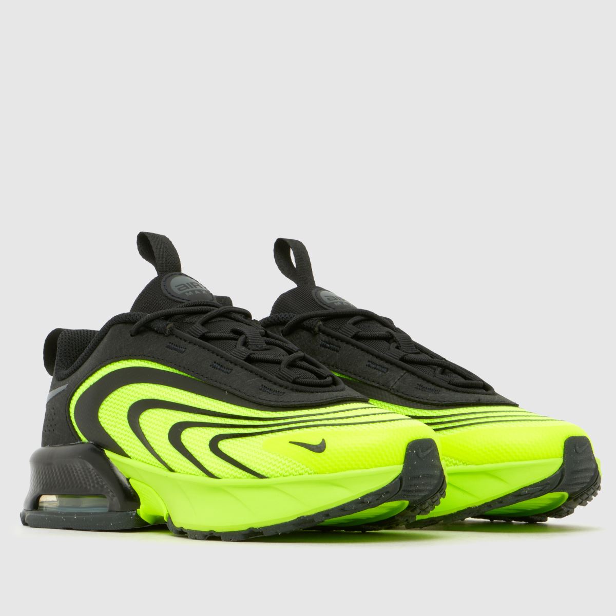 Nike Air Max Fire Boys Junior in Black & Green Nike Air Max Fire 1