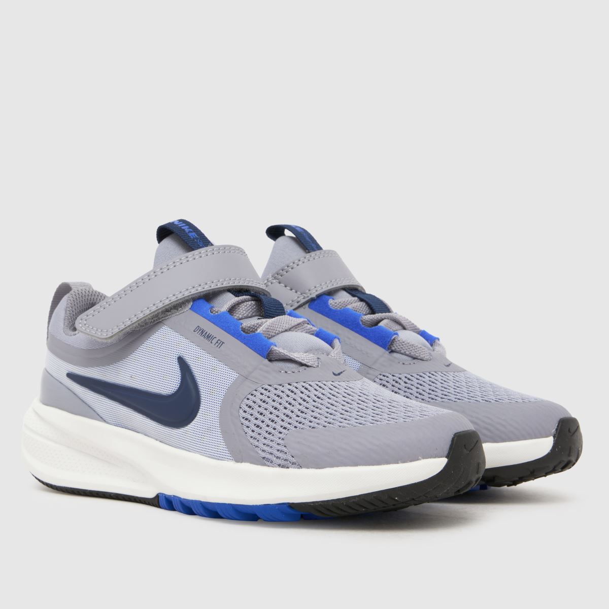 Nike Star Runner 5 Boys Junior in Grey & Navy Nike Star Runner 5 1