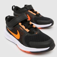 Nike Star Runner 5 Boys Junior in Black & Orange Nike Star Runner 5,3 of 4