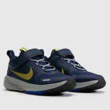 Nike Star Runner Utility Boys Junior in Navy Multi Nike Star Runner Utility,2 of 4